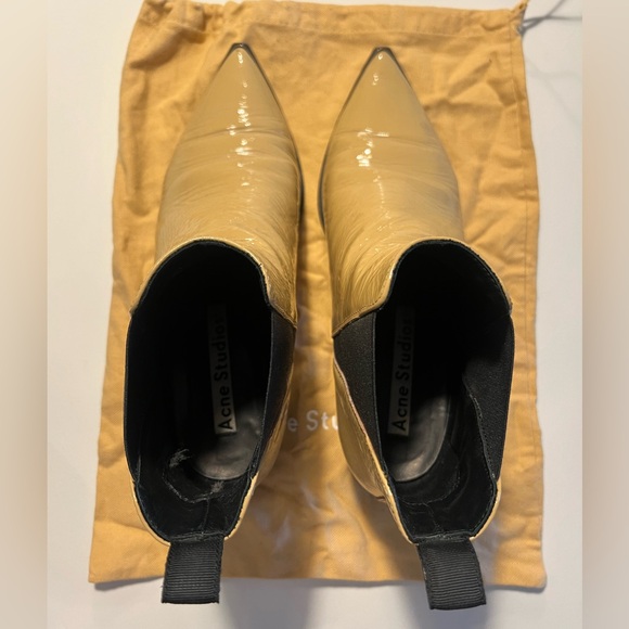 Acne Studios Patent Boots - Picture 7 of 12